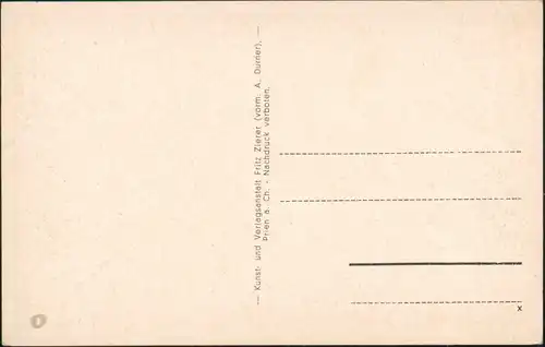 Chiemsee Fraueninsel Chiemsee Alpen Fernansicht mit Hochfelln 1930