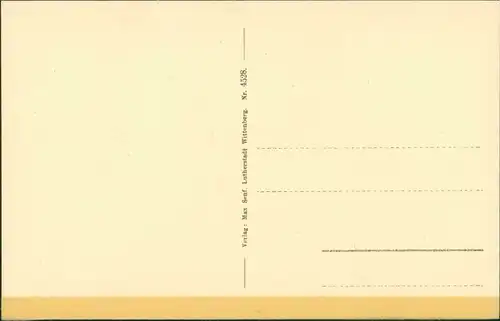 Ansichtskarte Lutherstadt Wittenberg Straßenpartie -Luthereiche 1926