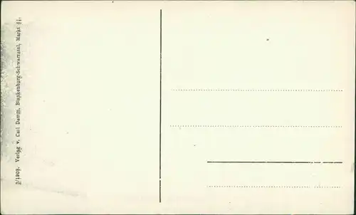 Ansichtskarte Bad Blankenburg Partie am Haus Warda 1909