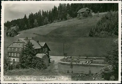 Seifenbach-Harrachsdorf Rýžoviště Harrachov Hotel Waldfrieden 1930 Privatfoto
