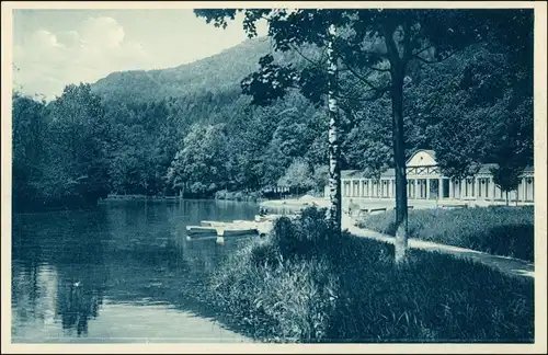 Trentschin-Teplitz Trenčianske Teplice Trencsénteplic Schwimmschule  1928