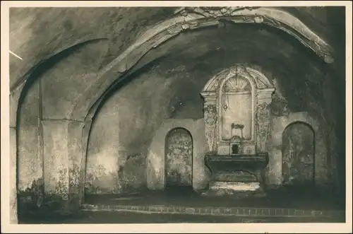 St. Johann unter dem Felsen Svatý Jan pod Skalou Katakompe - Altar 1928