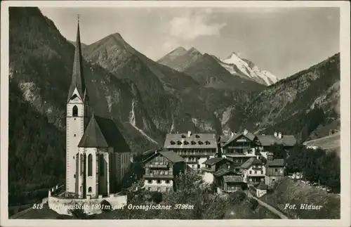Heiligenblut am Großglockner  Fernansicht von Dorfmitte Heiligenblut    e 1931