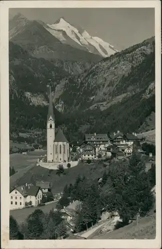 Heiligenblut am Großglockner Kirche Heiligenblut   Alpen Großglockner 1930