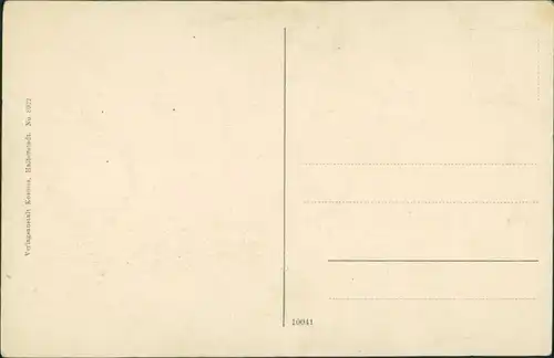 Ansichtskarte Pansfelde-Falkenstein/Harz Burg Falkenstein - Rittersaal 1922