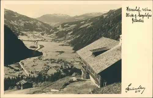 Ginzling-Mayrhofen Umland-Ansicht Panorama Alpen-Gasthof Wiesenhof 1940
