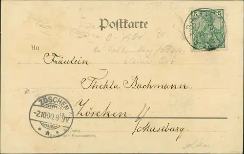Ansichtskarte Brottewitz-Mühlberg/Elbe Miłota Actien Zuckerfabrik 1900