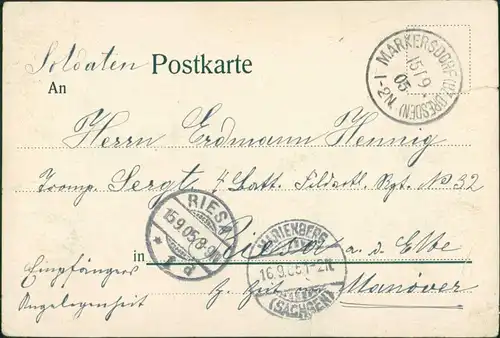 Litho AK Großschönau (Sachsen) Gruss aus.. Stadt Fabriken Oberlausitz 1905