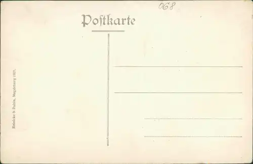 Ansichtskarte Dessau-Dessau-Roßlau Kavalierstraße, belebt 1908