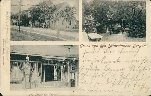 Schweinitz (Elster)-Jessen Gasthaus Schweinitzer Berge 3 Bild 1905