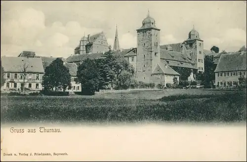 Ansichtskarte Thurnau Stadtpartie 1909