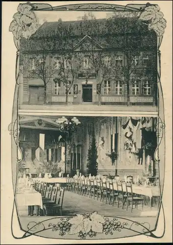 Drossen Ośno Lubuskie Hotel zur Sonne 2B Saal Słubice Frankfurt an der Ode 1916