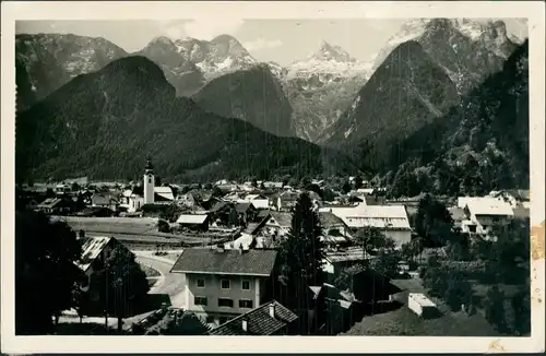 Ansichtskarte Lofer Panorama-Ansicht mit Blick zu den Alpen Bergen 1959