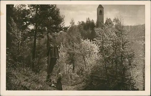 St. Jakob am Ritten   Gebäude St. Jakob Ritten Südtirol 1915   KuK Zensurstelle