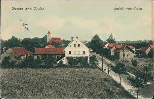 Creba | Heideanger-Kreba-Neudorf Chrjebja Chrjebja-Nowa Wjes Stadt, Straße 1912