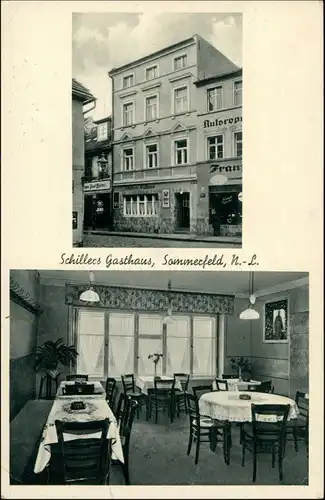Sommerfeld (Neumark) Lubsko Schillers Gasthaus 2B Gaststube b Srau Zary 1938
