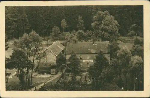Ansichtskarte Stadtroda Zeitzgrund - Ziegenmühle 1927