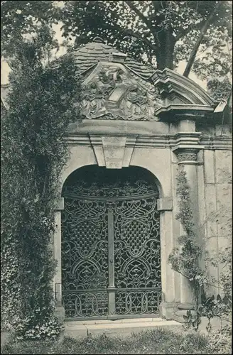 Ansichtskarte Zittau Klosterfriedhof Kretmersche Gruft 1911