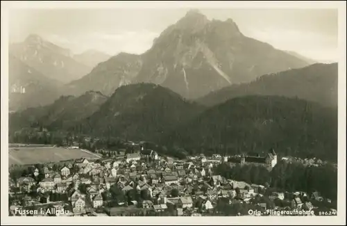 Ansichtskarte Füssen Luftbild 1930