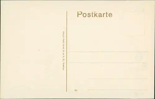 Ansichtskarte Hanau Partie am Stadtschloß 1909