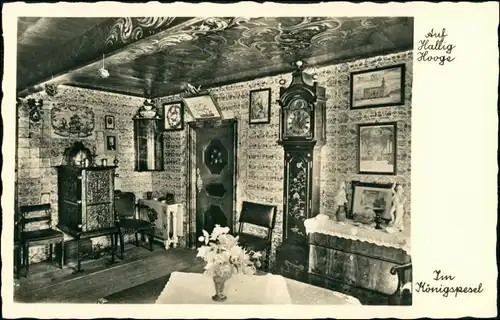 Ansichtskarte Hallig Hooge Königspesel 1930