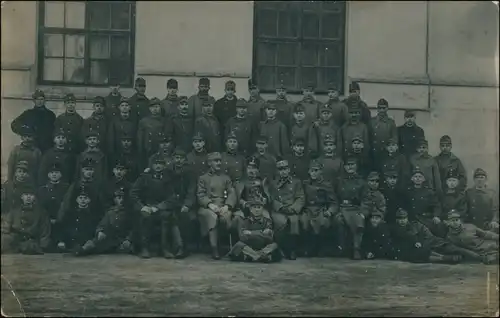 Foto  Gruppenfoto - KuK - Soldaten 1914 Privatfoto