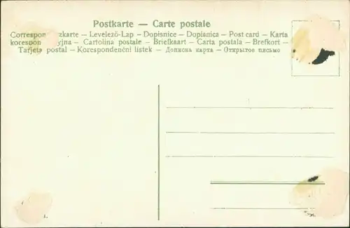 Ansichtskarte  Scherzkarte Künstlerkarte Donadoni Dresden Ordnung 1911