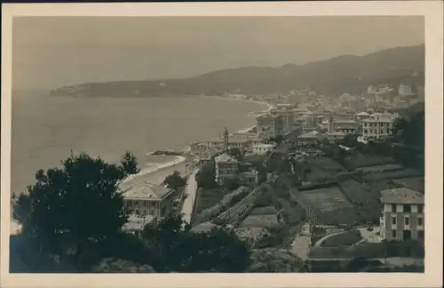 Cartoline Varazze Väze Panorama Ansicht Vogelschau-Perspektive 1930