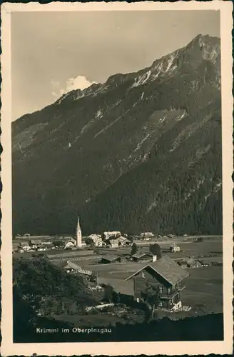 Ansichtskarte Krimml Panorama-Ansicht Oberpinzgau Alpen & Dorf Blick 1933