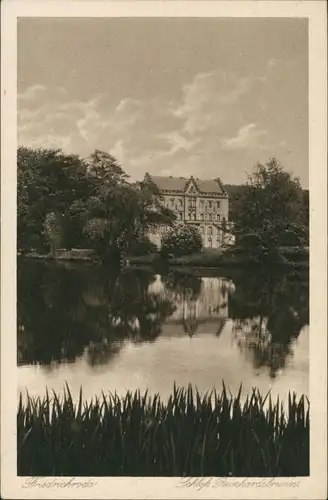 Ansichtskarte Friedrichroda Schloss Reinhardsbrunn - Seeseite 1928