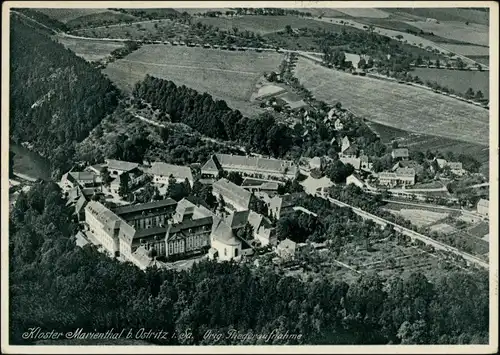 Panschwitz-Kuckau Pančicy-Kukow Luftbild Kloster 700 Jahre 1934