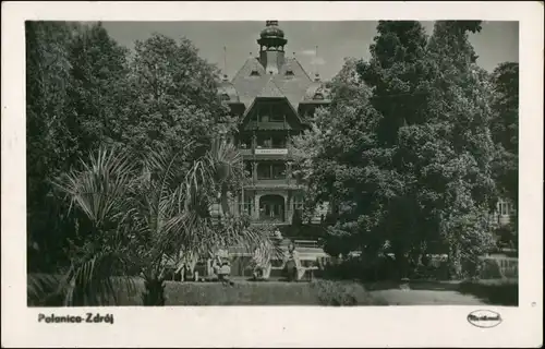 Postcard Bad Altheide Polanica-Zdrój Kurhaus 1958