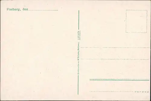 Ansichtskarte Freiberg (Sachsen) Donatsturm, Donatsgasse (color) 1914