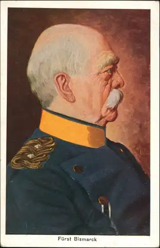 Ansichtskarte  Fürst Otto von Bismarck, Künstlerkarte 1915