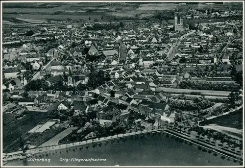 Ansichtskarte Jüterbog Luftbild 1935