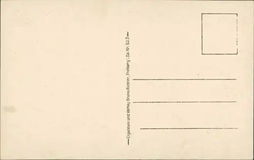 Ansichtskarte Freiberg (Sachsen) Unterer Kreuzteich 1928