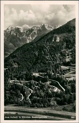 Eisenkappel Bad Vellach Seebergstraße Pass-Strasse in Kärnten 1960