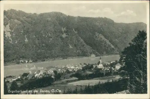 Engelhartszell Engelhartszell a.d. Donau,   Fluss Partie 1951