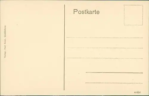 Ansichtskarte Gernrode-Quedlinburg Töchterheim - Mädchen im Garten 1913