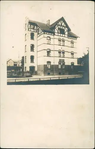 Ansichtskarte Coswig (Sachsen) Mehrfamilienhaus 1913