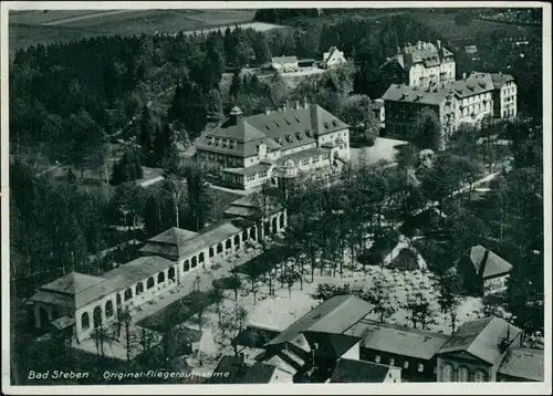 Ansichtskarte Bad Steben Luftbild 1934