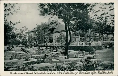 Herzfelde-Rüdersdorf bei Berlin Möllenhorst - Terrassenrestaurant 1935