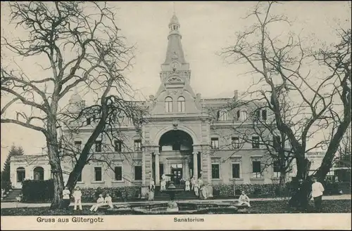 Ansichtskarte Güterfelde Gütergotz-Stahnsdorf Sanatorium 1908