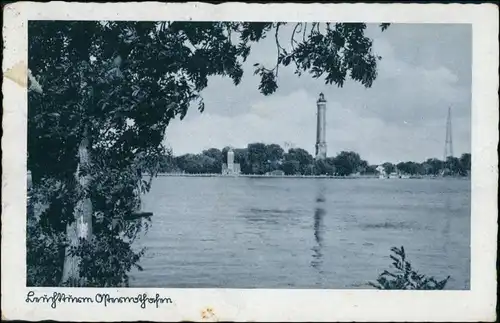 Osternothafen (Ostswine)-Swinemünde Warszów Świnoujście Leuchtturm 1942