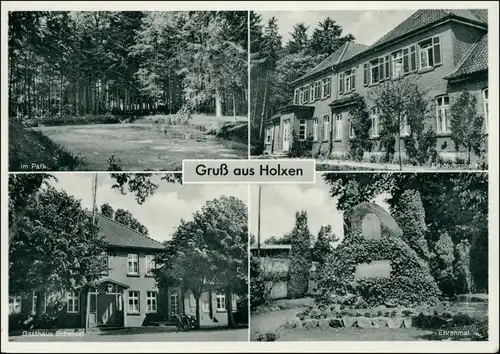 Ansichtskarte Holxen-Suderburg 4 Bild: Gasthaus, Ehrenheim 1959