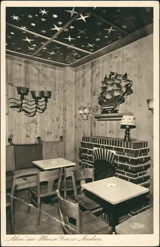 Ansichtskarte Aachen Corso Puszta Ahoi Silber Kuppel - Saal 1938