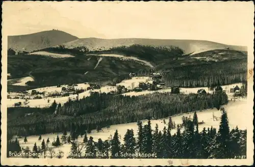 Brückenberg-Krummhübel Karpacz Górny Karpacz Winterpartie 1941