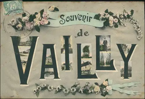 CPA Vailly-sur-Aisne Microkarte 1907