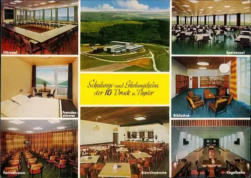 Ansichtskarte Springen (Heidenrod)-Heidenrod Schulungszentrum MB 1972