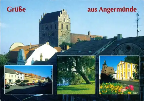 Angermünde Marienkirche Steinweg, Mündesee-Promenade, Berliner Straße 2000